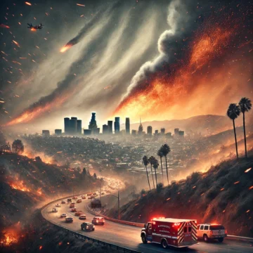 Fire-Hit LA Faces New Peril as Dangerous Winds Ramp Up