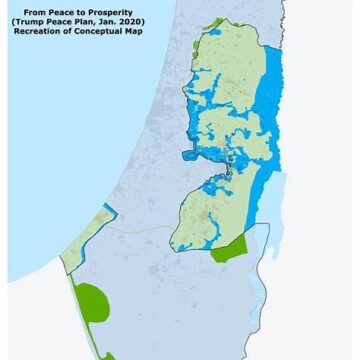 The unseen map that promised to bring peace to the Middle East